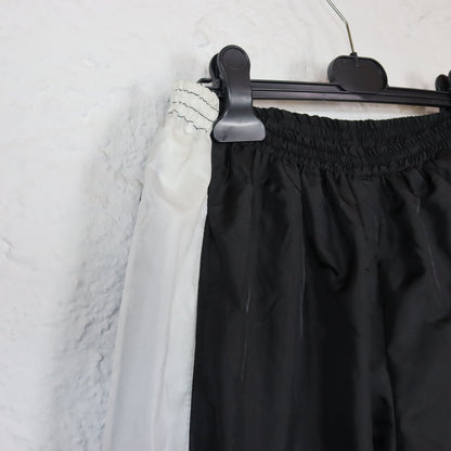 Vintage 80s 90s REEBOK tracksuit bottoms black white M