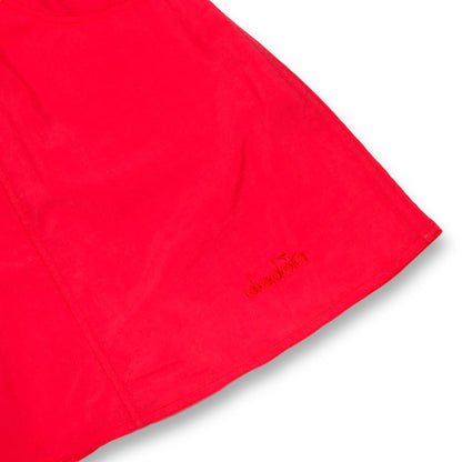 Vintage 80s 90s DIADORA tennis skirt skirt red deadstock 36