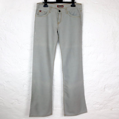 Vintage 90s 00s KILLAH jeans low waist hip pants light blue deadstock W30