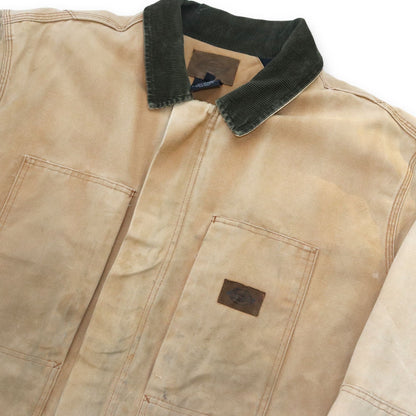 Vintage 90s 00s DICKIES Workwear Parka Jacket lightly lined 2XL