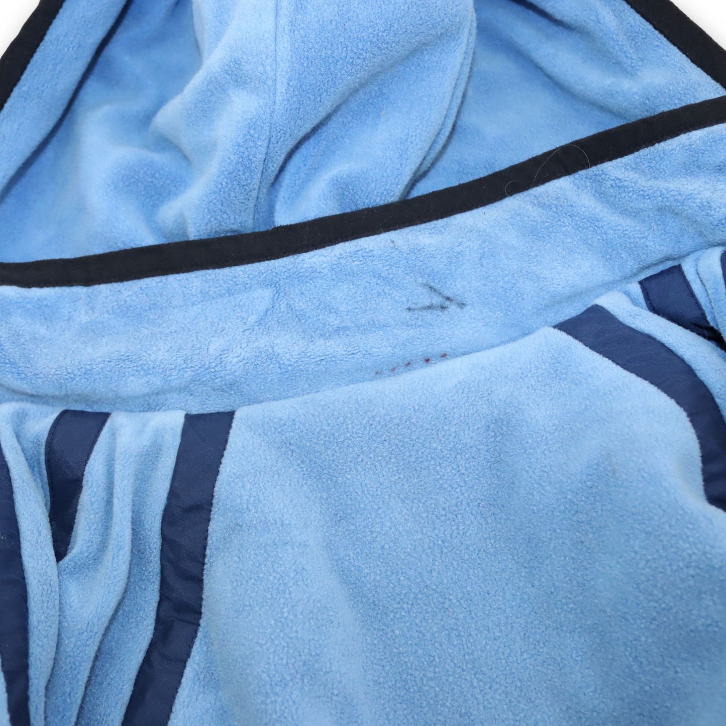Vintage 80er 90er  NIKE Wendejacke Jacke Fleece hellblau dunkelblau XS/S