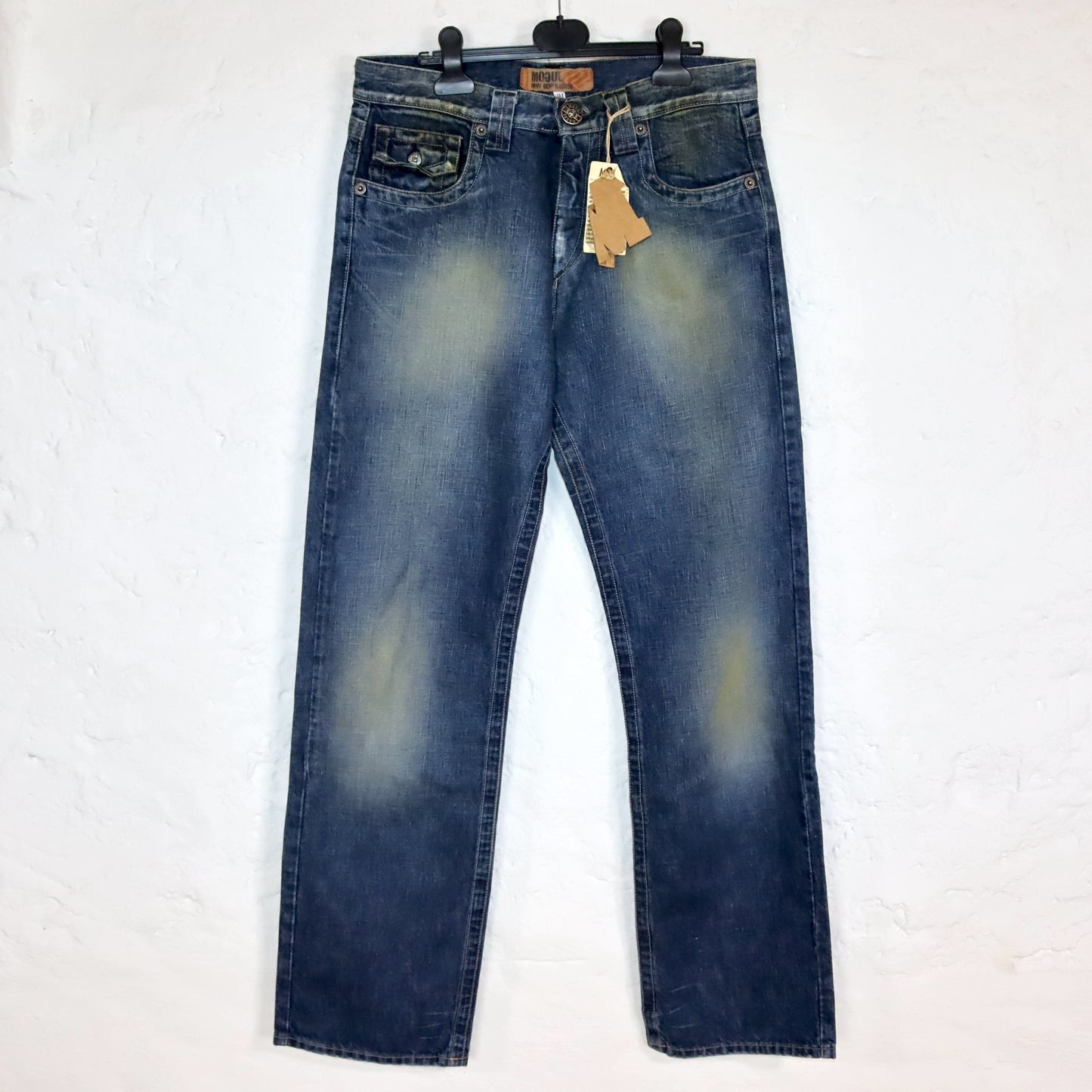 Vintage 90s 00s Y2k MOGUL Baggy Jeans Pants Wide Leg Deadstock W31