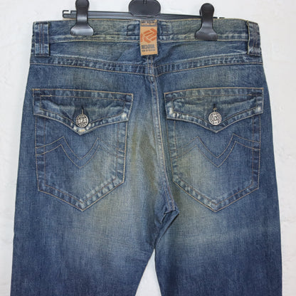 Vintage 90s 00s Y2k MOGUL Baggy Jeans Pants Wide Leg Deadstock W31