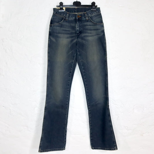Vintage 90s 00s Y2k WRANGLER Jeans Pants Flared Deadstock W28 L36