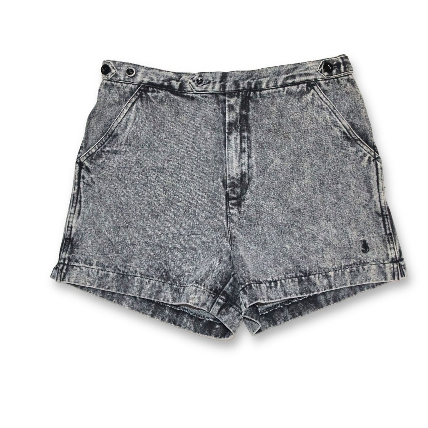 Vintage 80er 90er GÜNTER JONCKER Jeansshorts Shorts Denim stonewashed grau 48 M