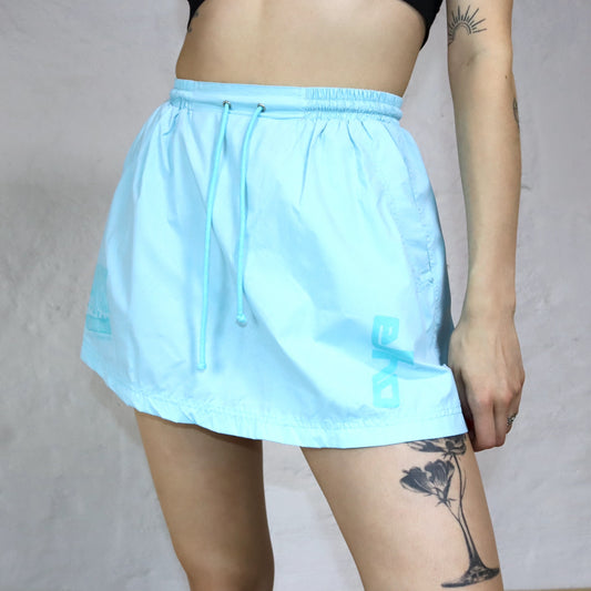 Vintage 80s 90s ELHO tennis skirt mini skirt short light blue S