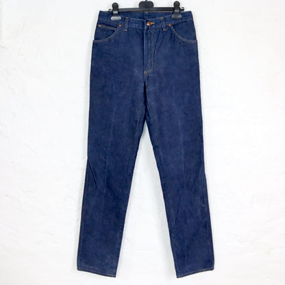Vintage 80er 90er WRANGLER Jeans gerades Bein blau W31 L34