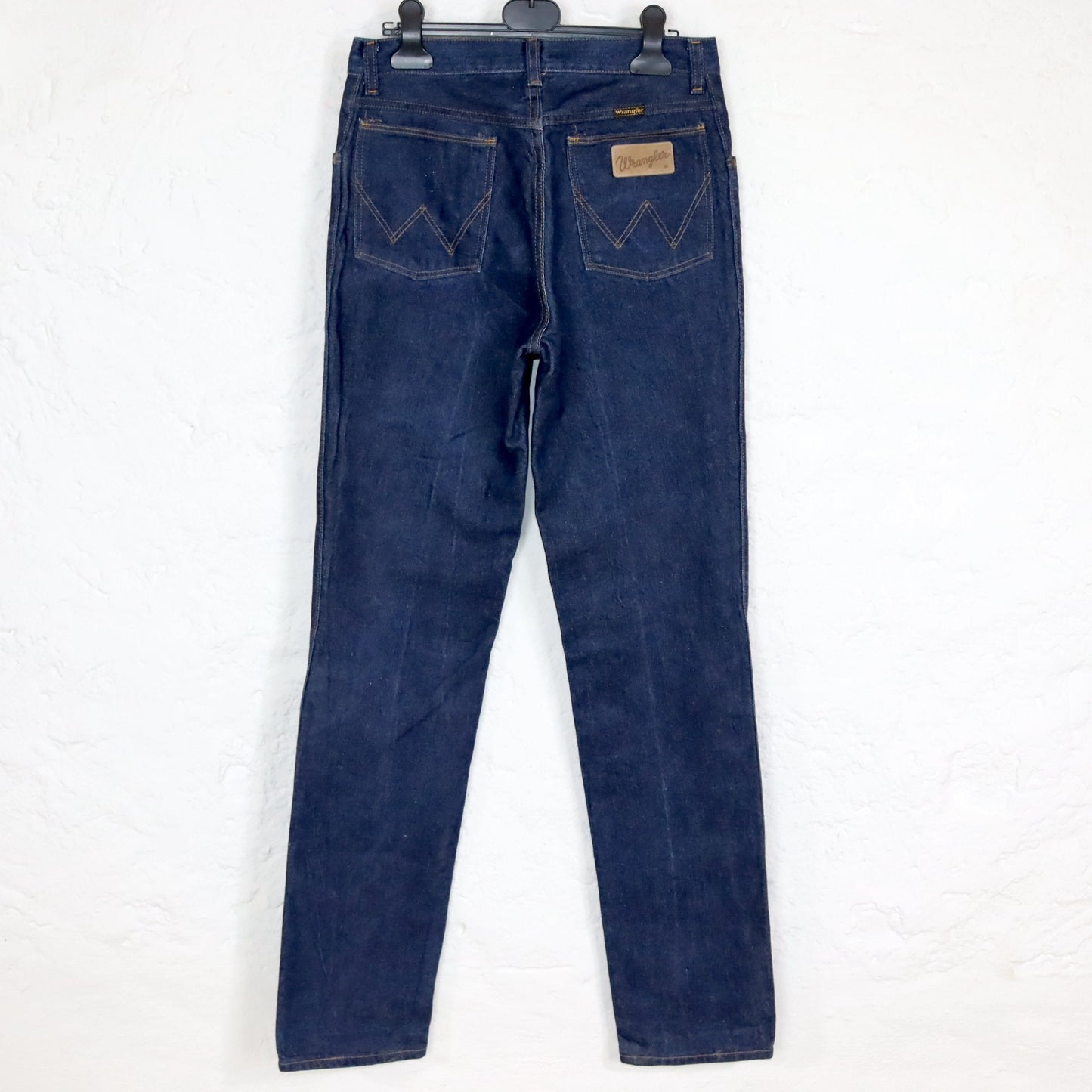 Vintage 80er 90er WRANGLER Jeans gerades Bein blau W31 L34