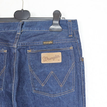 Vintage 80er 90er WRANGLER Jeans gerades Bein blau W31 L34