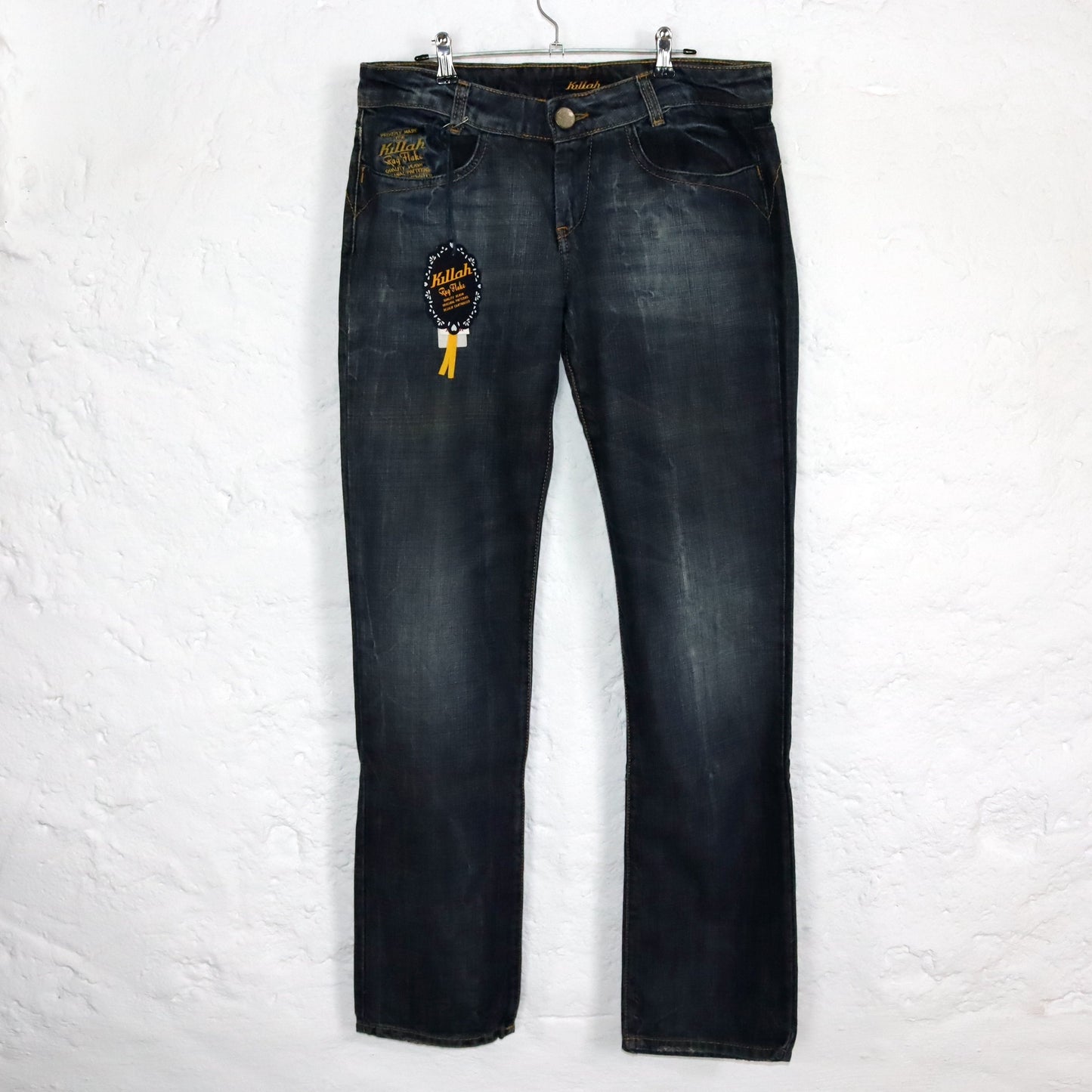 Vintage 90s 00s Y2k KILLAH Baggy Pants Jeans Deadstock W32