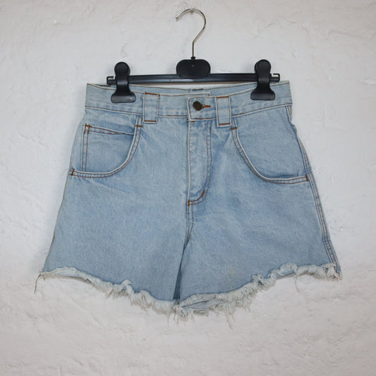 Vintage 80s 90s GDR jean shorts shorts highwaist denim 36