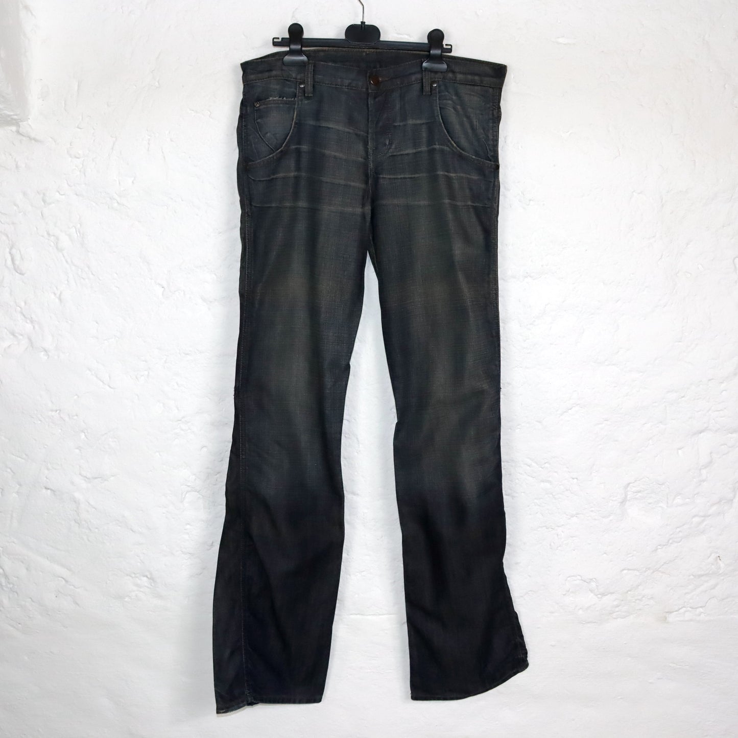 Vintage 90s 00s Y2k WRANGLER Jeans Pants Baggy Denim Deadstock W32 L36