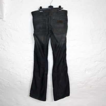 Vintage 90s 00s Y2k WRANGLER Jeans Pants Baggy Denim Deadstock W32 L36