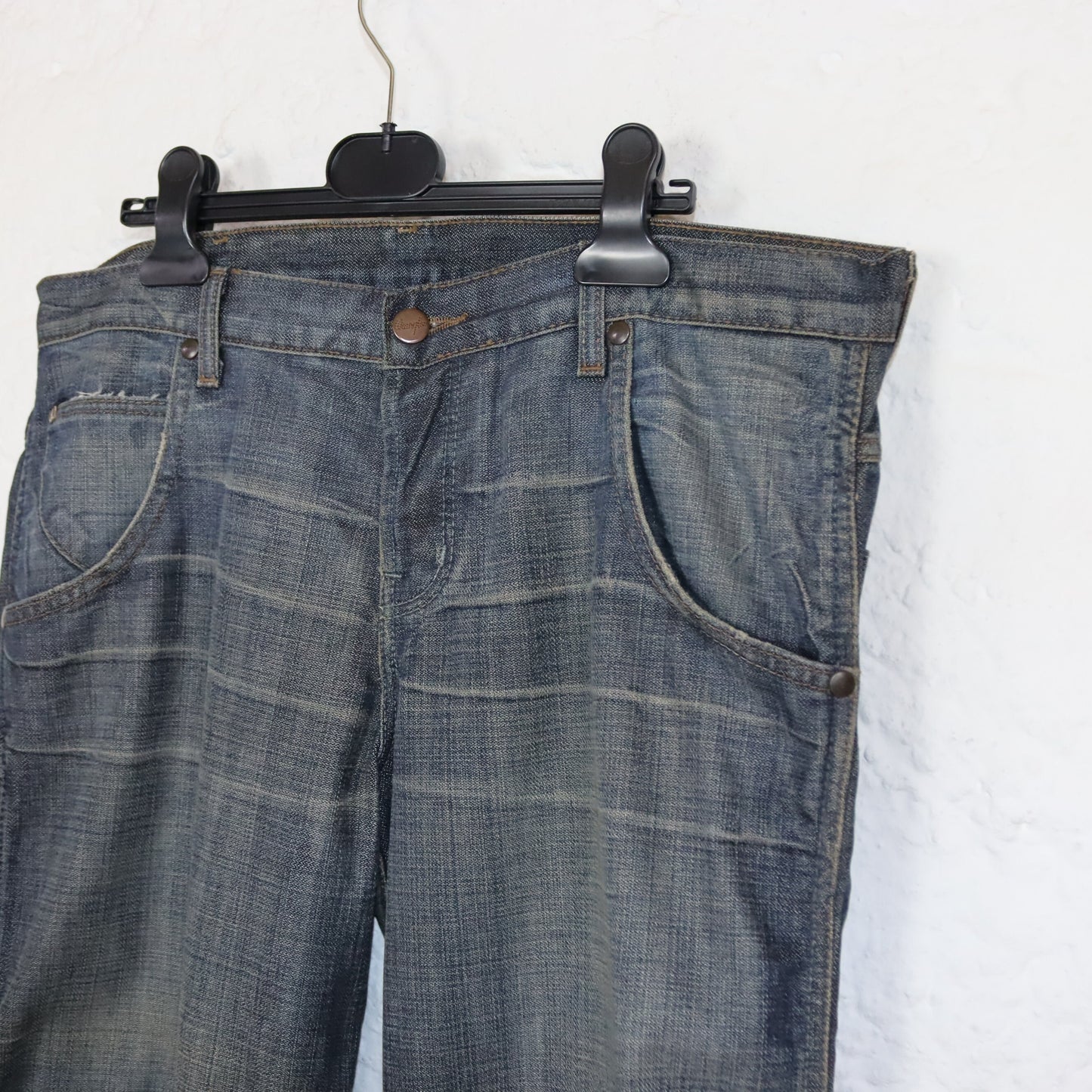 Vintage 90s 00s Y2k WRANGLER Jeans Pants Baggy Denim Deadstock W32 L36