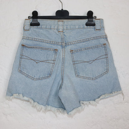 Vintage 80er 90er DDR Jeansshorts Shorts highwaist Denim 36
