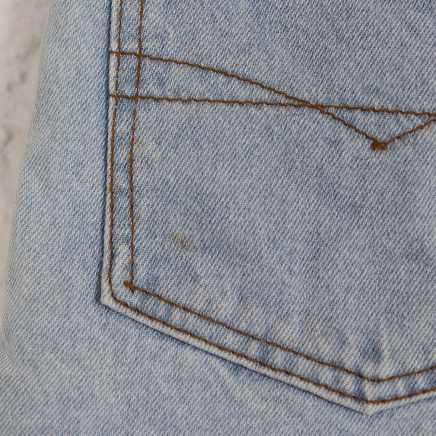 Vintage 80er 90er DDR Jeansshorts Shorts highwaist Denim 36