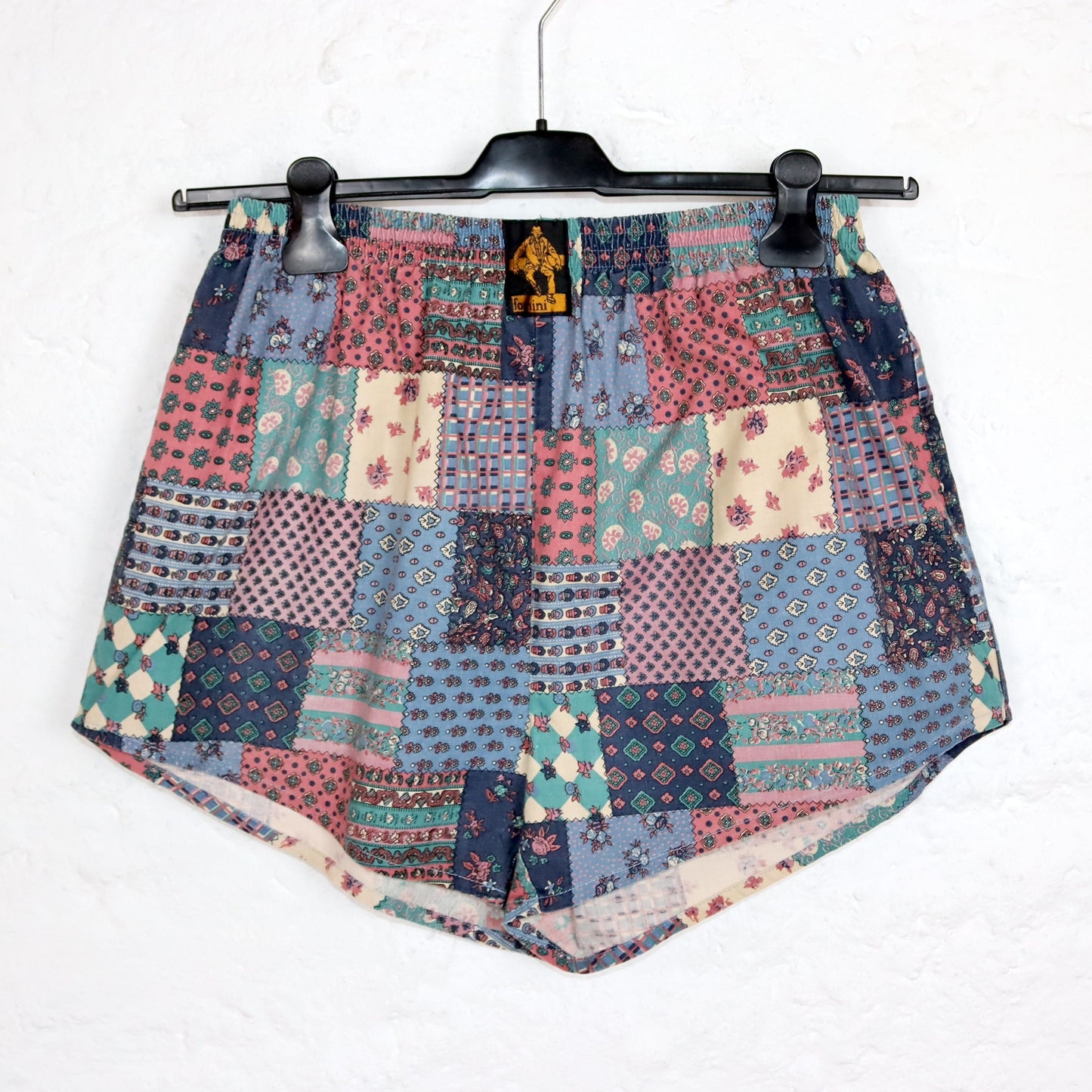 Vintage 80s 90s FOSHINI shorts shorts crazy pattern L