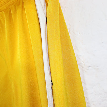 Vintage 80s 90s NIKE Team NBA Los Angeles Laker Sweatpants Baggy Button Fly Purple Yellow XXL