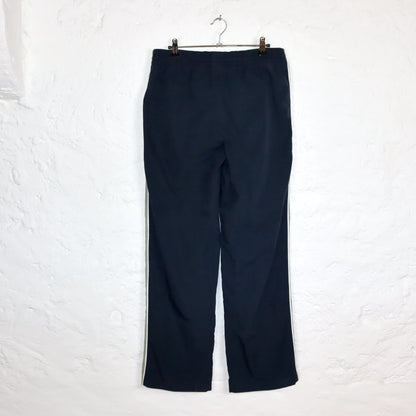 Vintage 80s 90s NIKE jogging pants tracksuit pants straight leg baggy dark blue S/M
