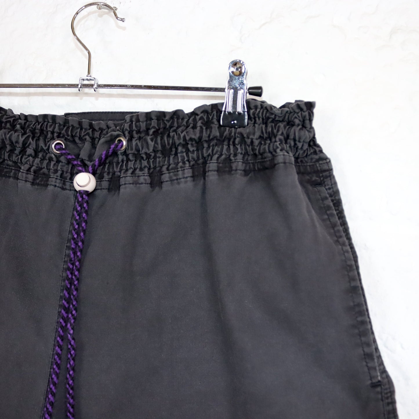 Vintage 80s 90s RODEO shorts black colorful crazy pattern 42