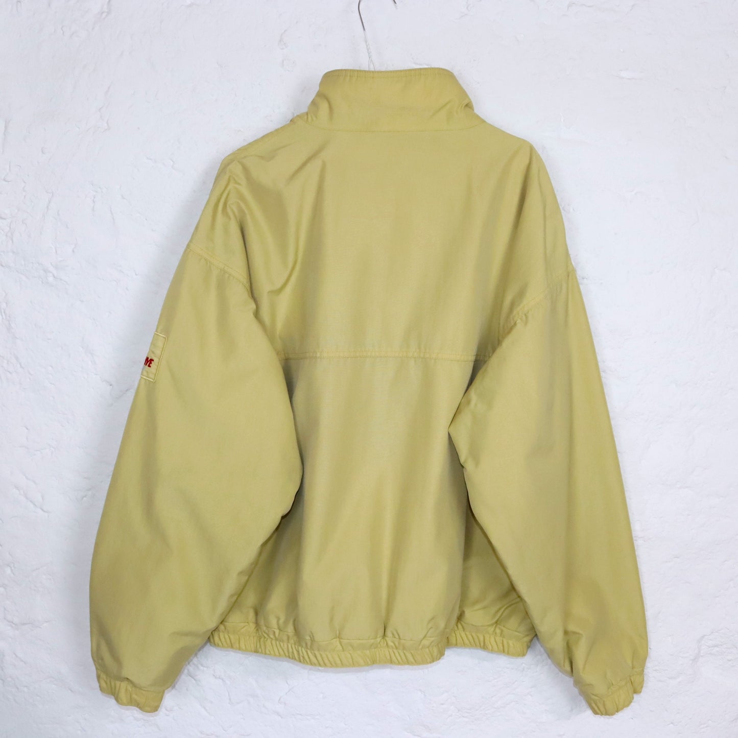 Vintage 80er 90er MURPHY & NYE Jacke leicht gefüttert Stehkragen gelb XXL