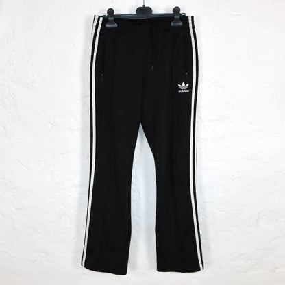 Vintage 00er Y2k ADIDAS Trainingshose Jogginghose schwarz weiß 36