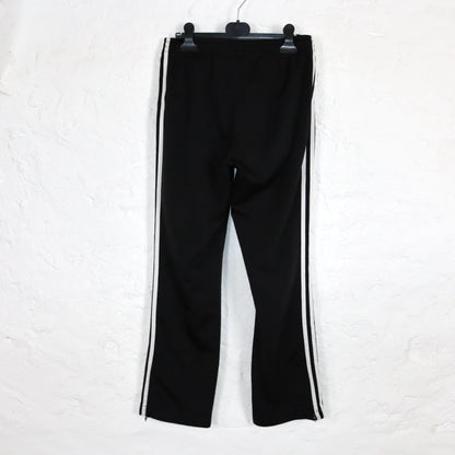 Vintage 00er Y2k ADIDAS Trainingshose Jogginghose schwarz weiß 36