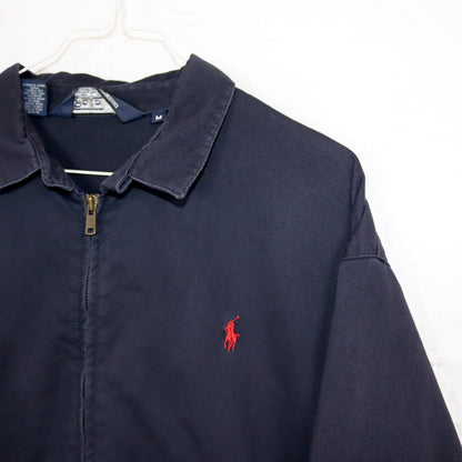 Vintage 90s 00s Y2k RALPH LAUREN POLO lightweight jacket transitional jacket dark blue M