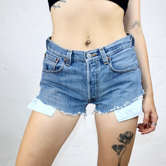 Vintage 80s 90s LEVIS shorts denim shorts shorts size 38