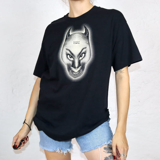 Vintage 80s 90s MDC t-shirt print voodoo thang single stitched black L