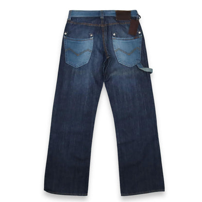 Vintage 90s 00s Y2k ENERGIE Baggy Jeans Deadstock wide leg blue W33