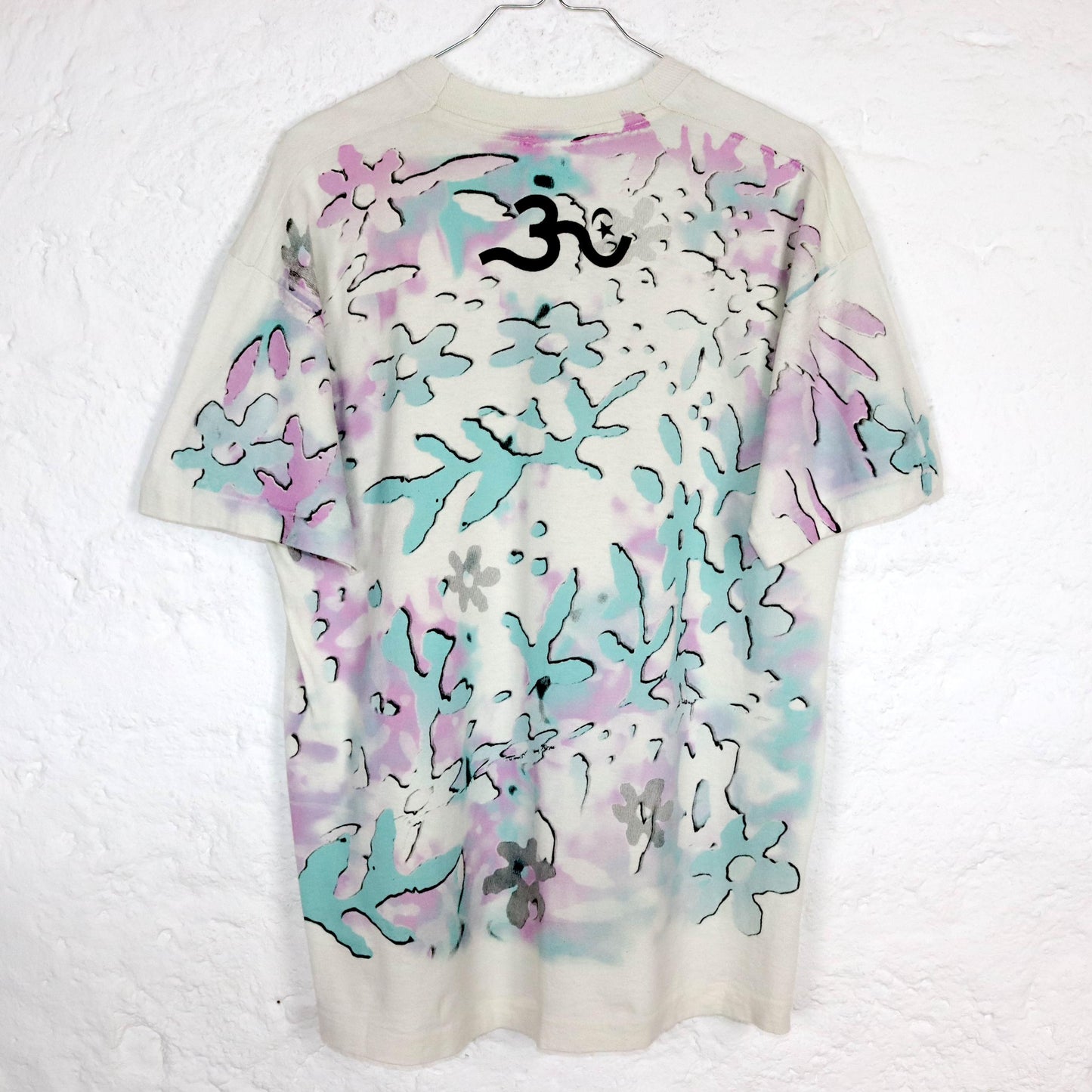 Vintage 80s 90s SCREEN STARS T-Shirt Kailua Magic Mushrooms Print Made in Ireland L