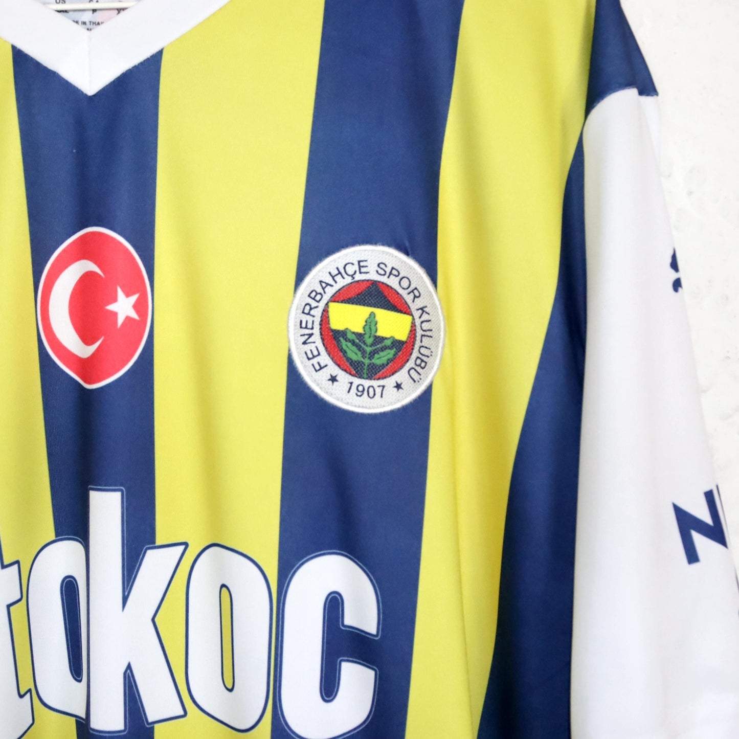 Vintage 90er 00er Y2k PUMA Trikot kurzarm Fenerbace Spor Kulübü Kneze Drycell XXL