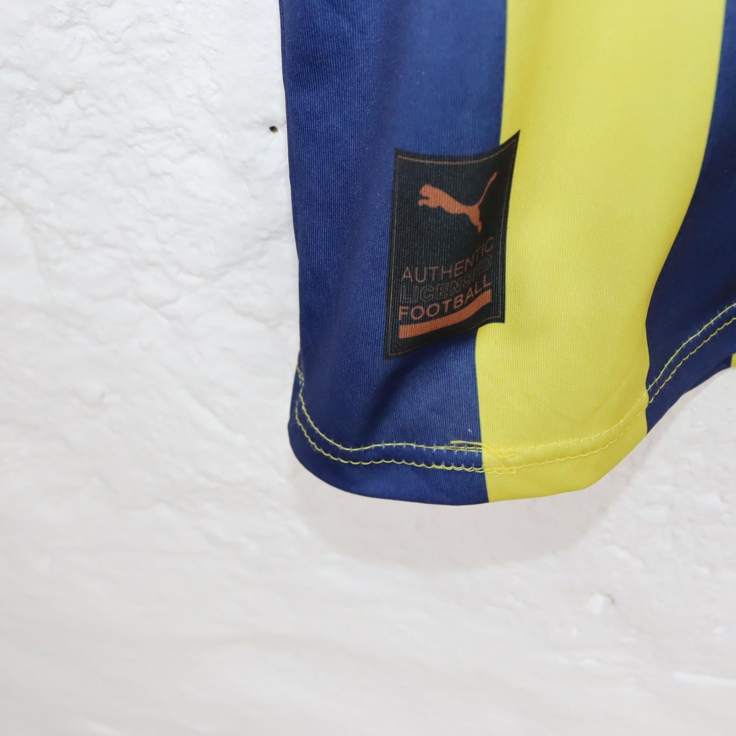 Vintage 90er 00er Y2k PUMA Trikot kurzarm Fenerbace Spor Kulübü Kneze Drycell XXL