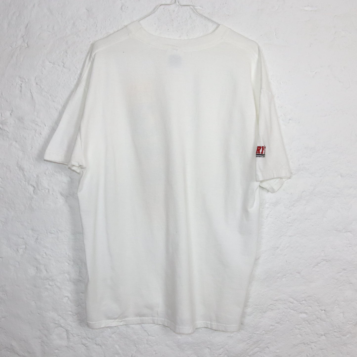 Vintage 80s 90s PORT&amp;COMPANY T-Shirt short sleeve print women's basketball white L