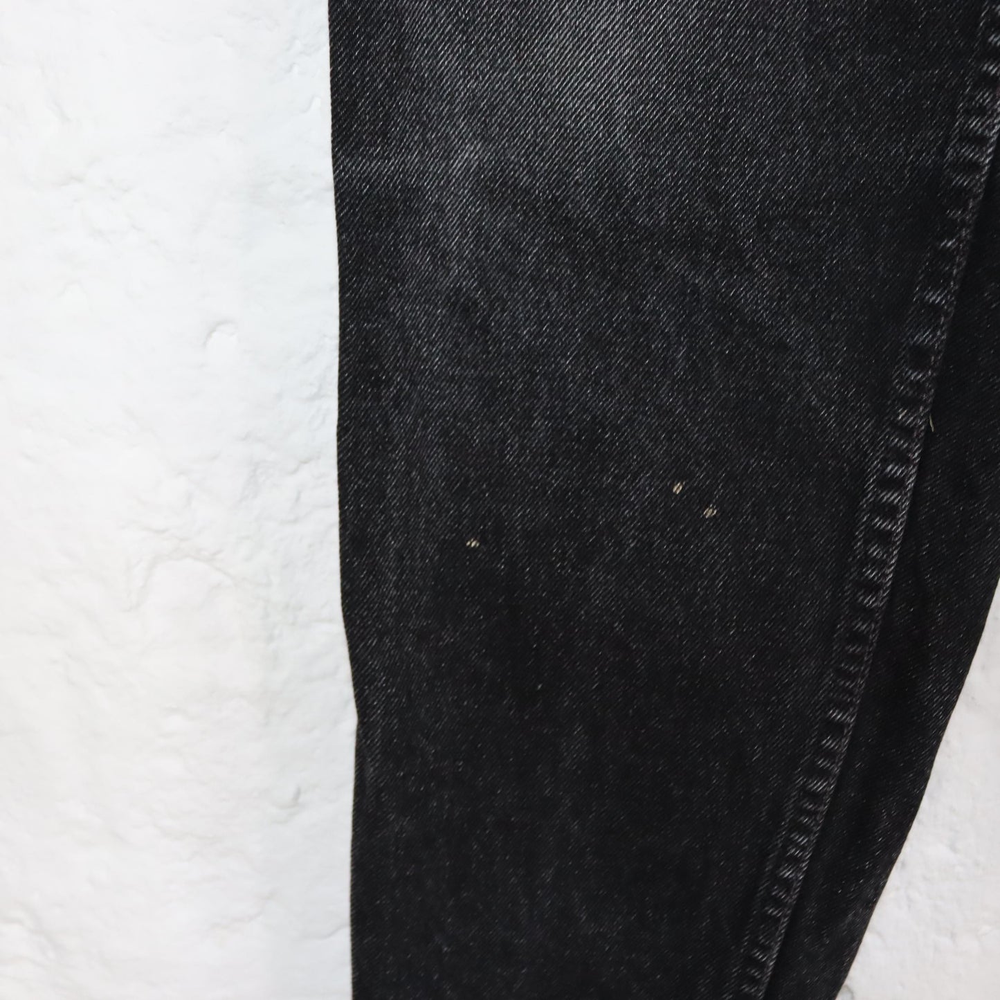 Vintage 80er 90er MUSTANG Jeans gerades Bein grau washed out highwaist W29 L32