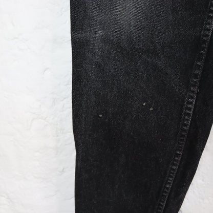 Vintage 80er 90er MUSTANG Jeans gerades Bein grau washed out highwaist W29 L32