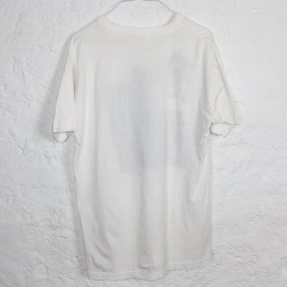 Vintage 80s 90s T-shirt short sleeve print Ninja single stitched L