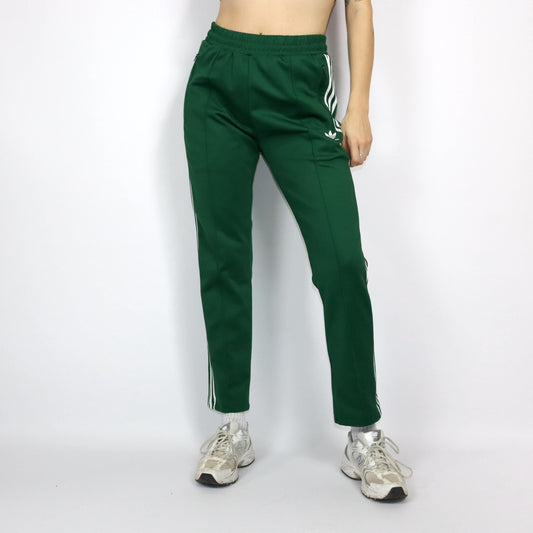 Vintage 80s 90s Y2k ADIDAS tracksuit bottoms green M