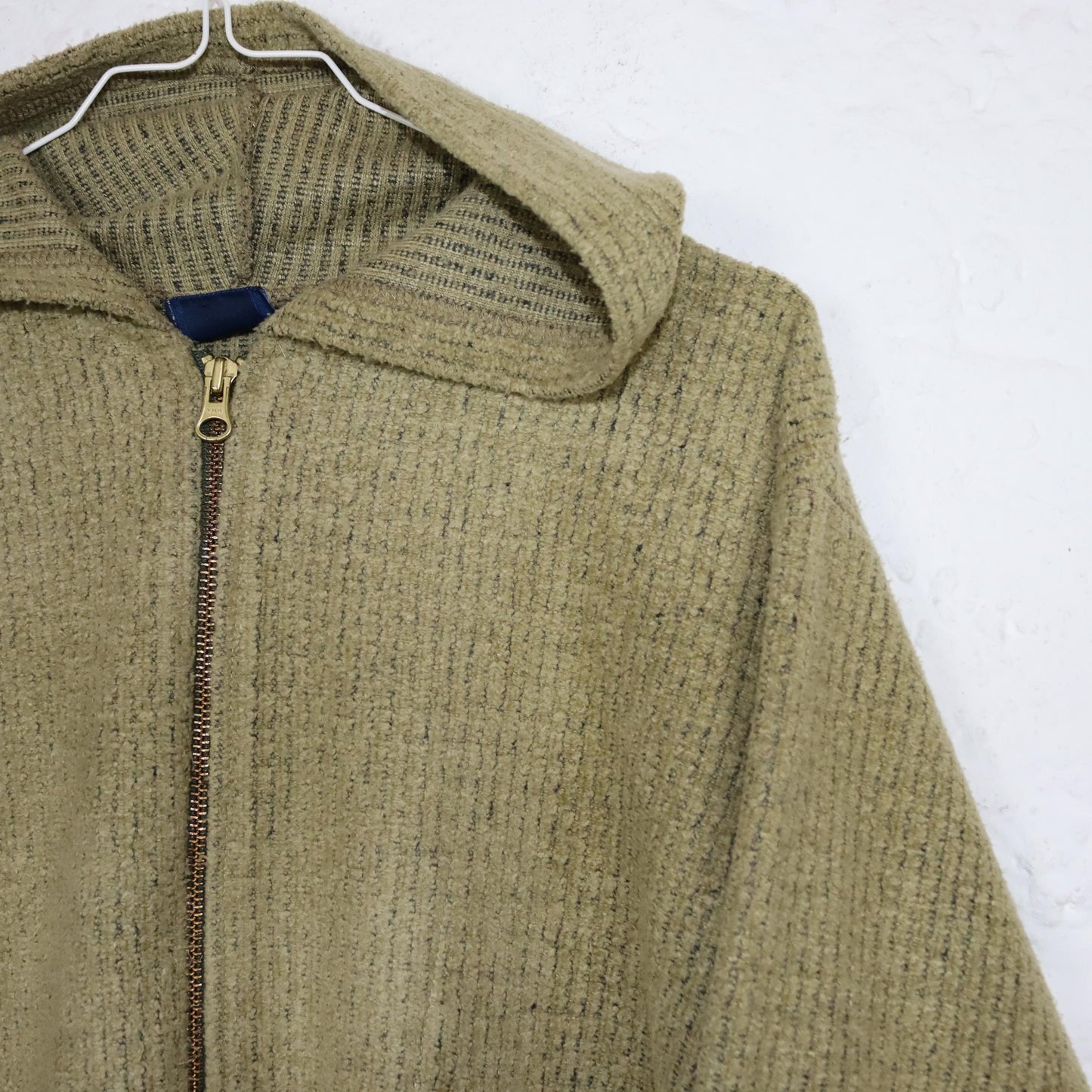 Vintage 80s 90s ASICS jacket thin with hood tracksuit jacket L