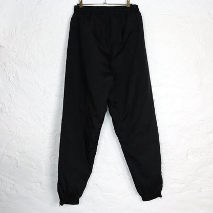 Vintage 80s 90s ski pants winter pants lined highwaist black shiny S