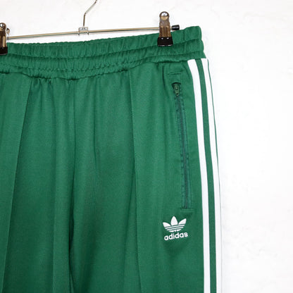 Vintage 80s 90s Y2k ADIDAS tracksuit bottoms green M