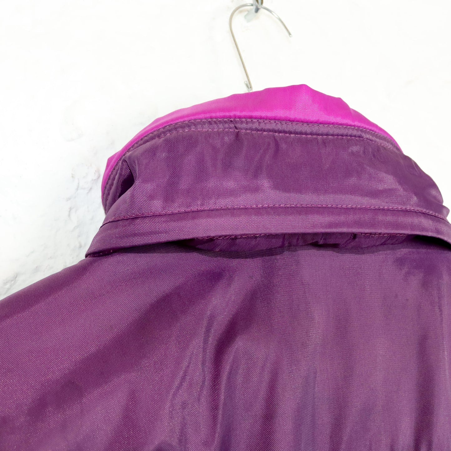 Vintage 80s 90s SNOWANDFREEDOM ski suit snowsuit one-piece dark green purple M