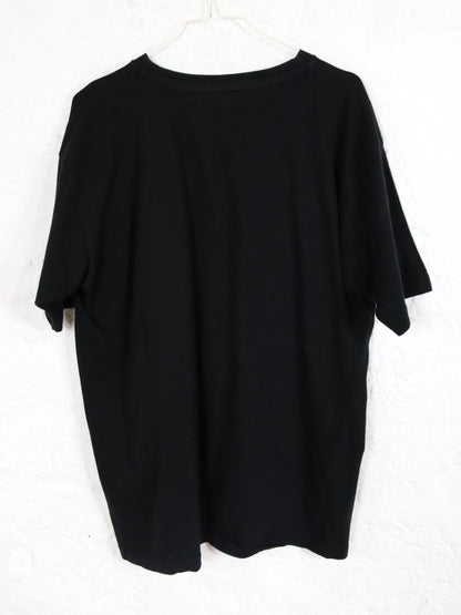 Vintage 80s 90s LEVIS T-shirt short sleeve print 1980s single stitched black L