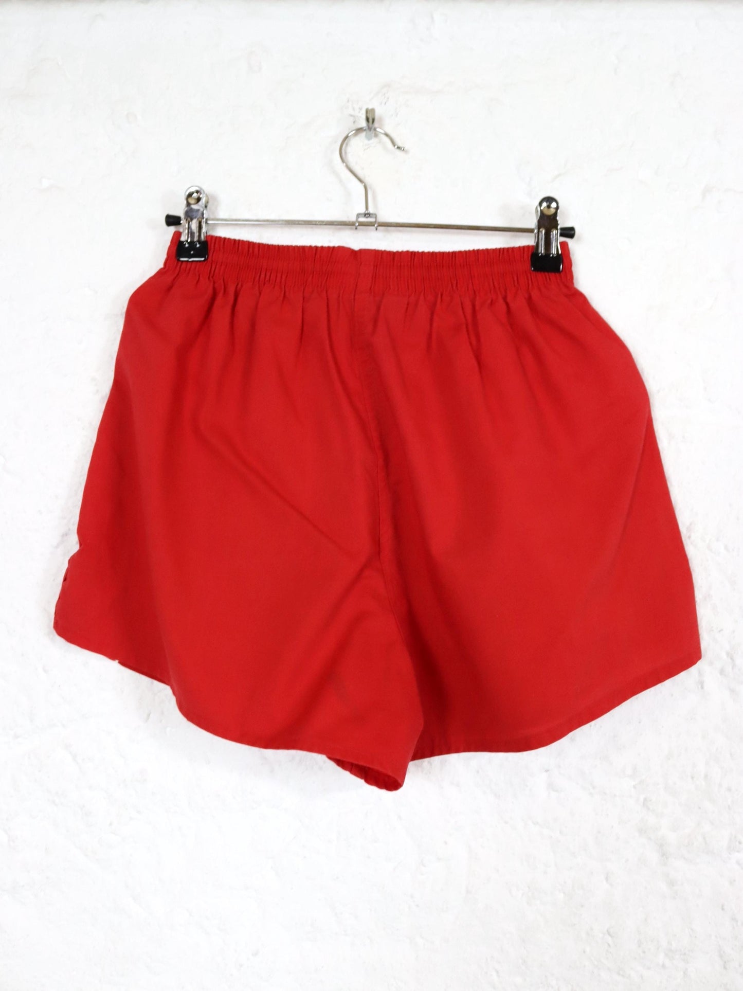 Vintage 80er 90er ARENA Laufshorts Shorts rot weiß S