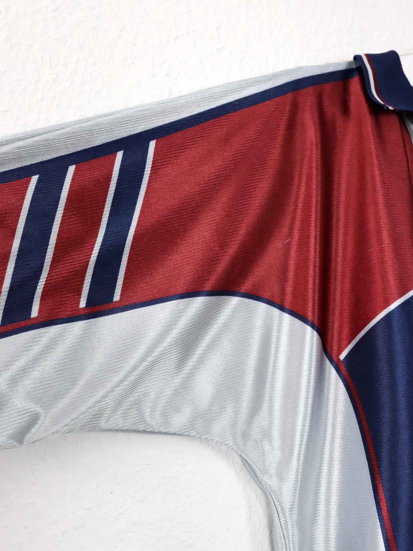 Vintage 80er 90er JAKO Trikot Shirt kurzarm glänzend metallic XL