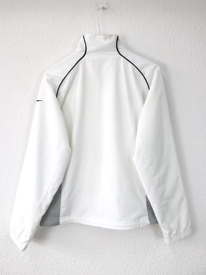 Vintage 90s 00s Y2k NIKE ACG track jacket stand-up collar white S