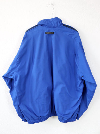 Vintage 80s 90s Y2k NIKE tracksuit jacket stand-up collar jacket double layer blue L
