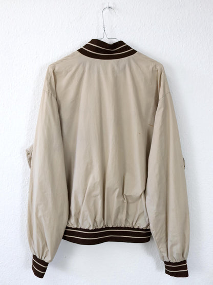 Vintage 80er 90er PUMA Blouson Jacke beige braun Made in Italy XL