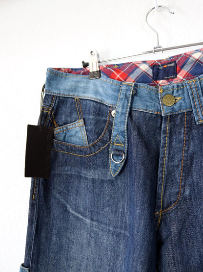 Vintage 90s 00s Y2k ENERGIE Baggy Pants Jeans Wide Leg Deadstock W34